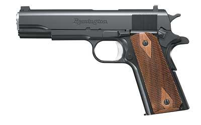 Remington 1911 R1 45ACP 5" 7+1 Double Diamond Walnut Grip Satin Black Oxide